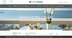 Desktop Screenshot of grand-hotel-cannes.com